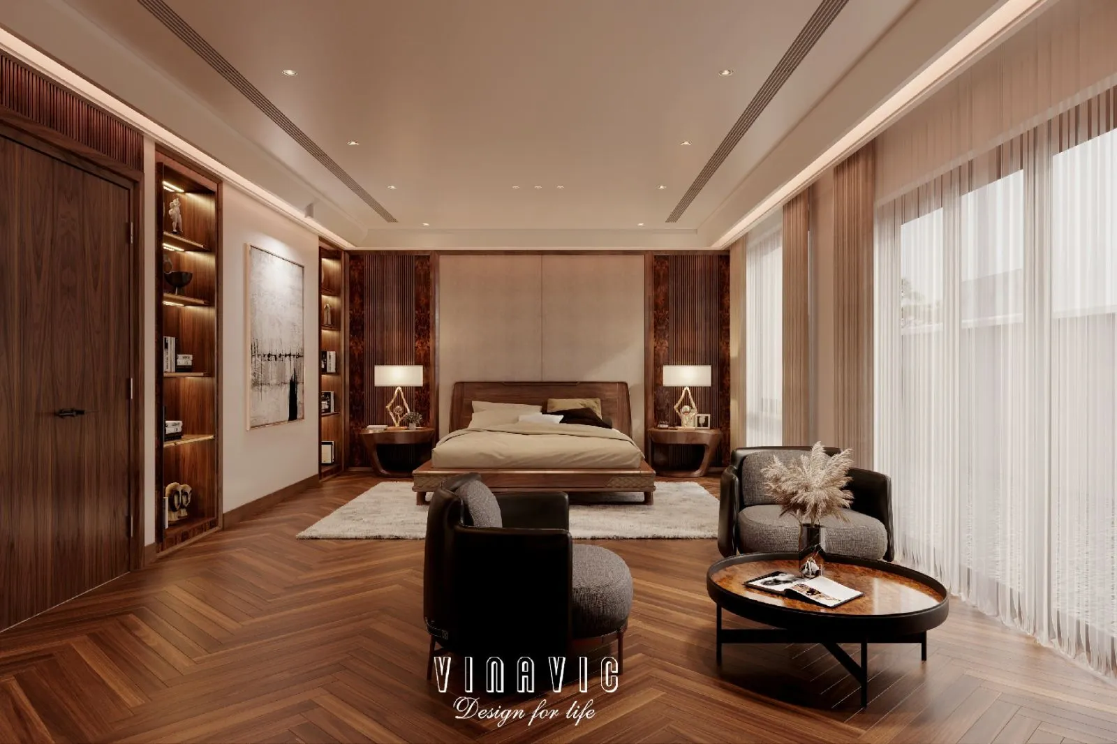 Chi tiết nội thất thể hiện đẳng cấp không gian