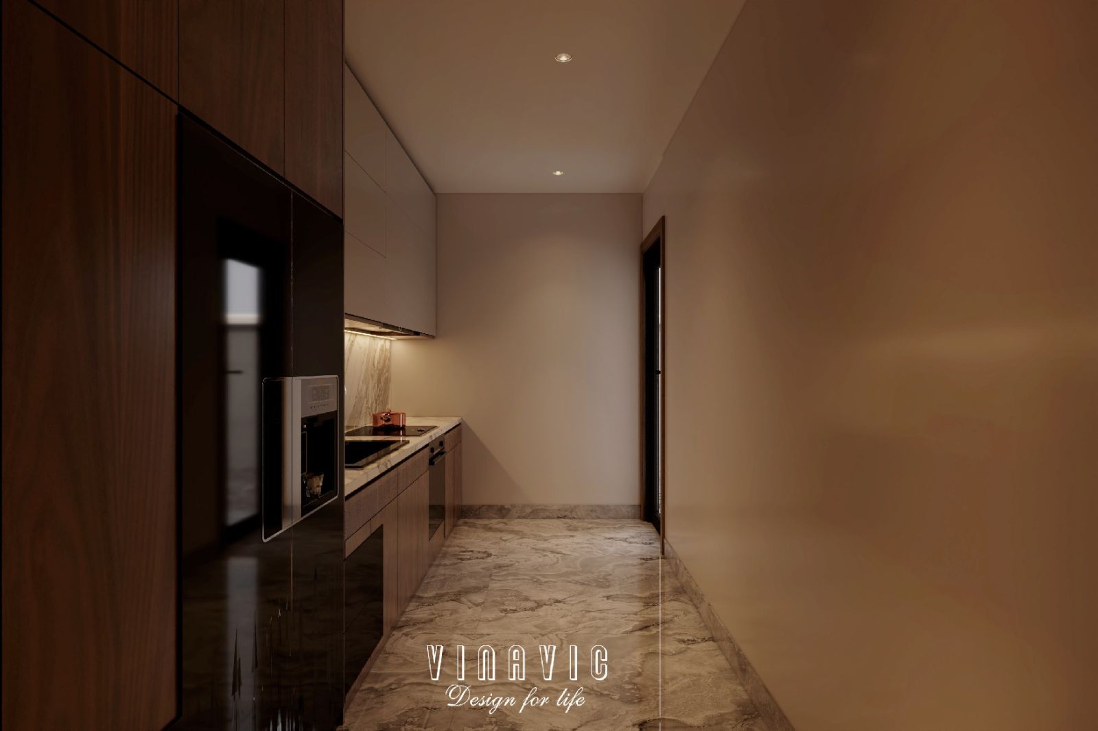 Mẫu thiết kế nội thất biệt thự hiện đại siêu sang 4 tầng 22x17m NT2334