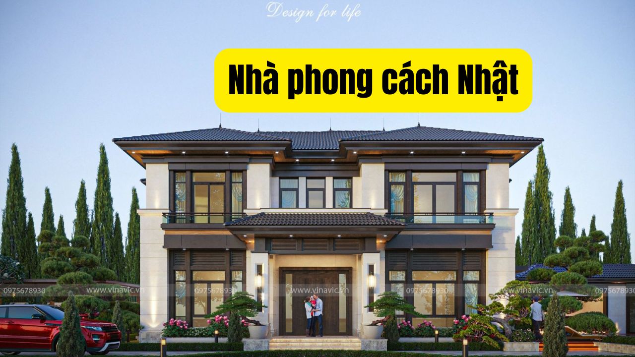 Những mẫu nhà phong cách Nhật ấn tượng, phù hợp gia đình Việt