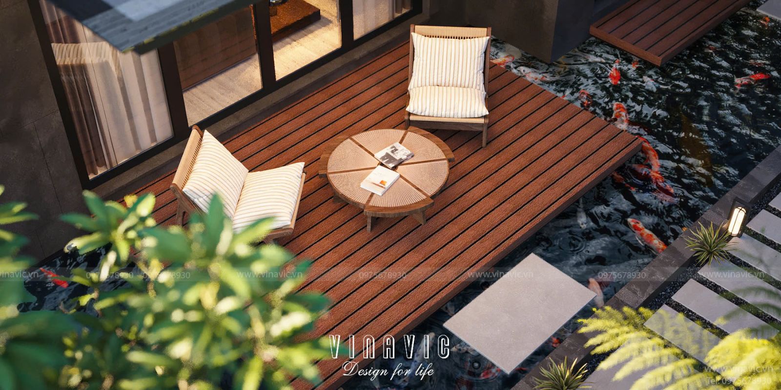 Ban công xanh và giải pháp lấy sáng tự nhiên