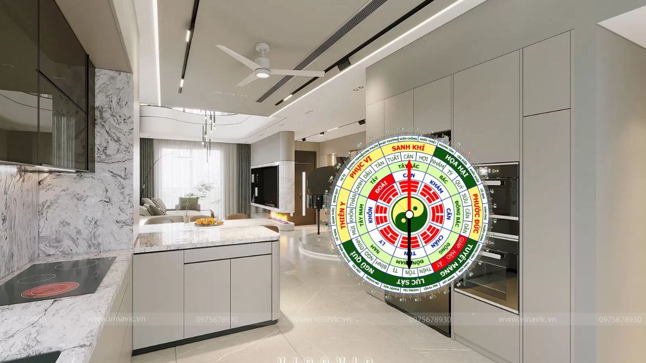 Cách xác định hướng nhà chung cư theo phong thủy