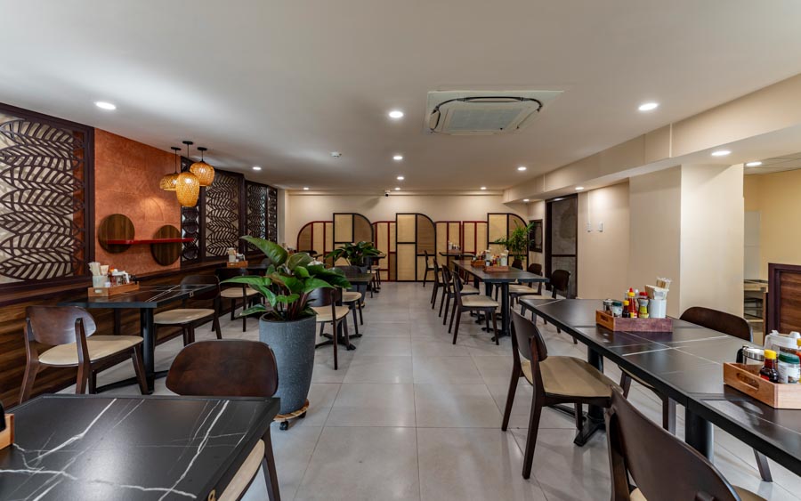 Thiết kế nội thất nhà hàng hiện đại