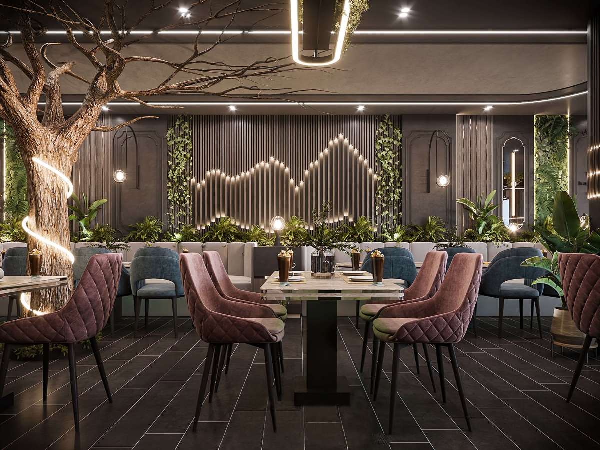 Sự kết hợp giữa vẻ đẹp cổ điển và hơi thở hiện đại tạo nên không gian sang trọng