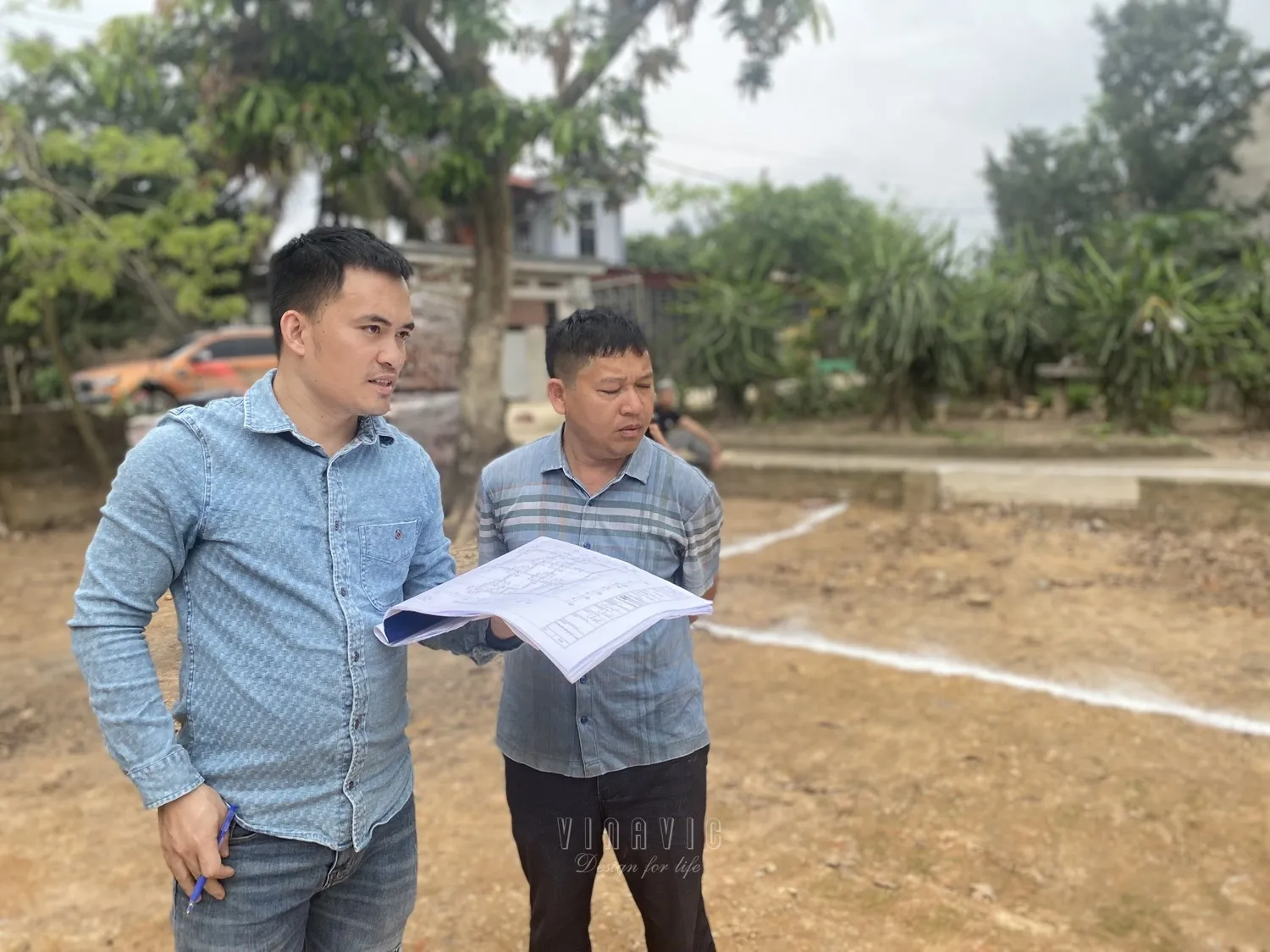 Lập biên bản nghiệm thu công tác giác móng