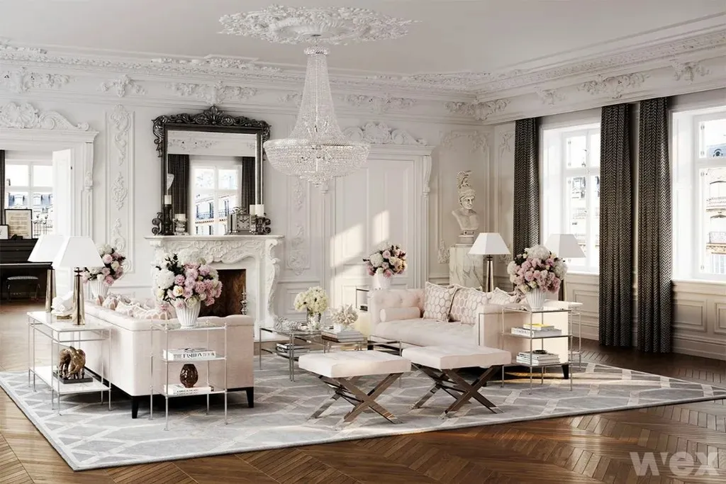 Nội thất Baroque sang trọng