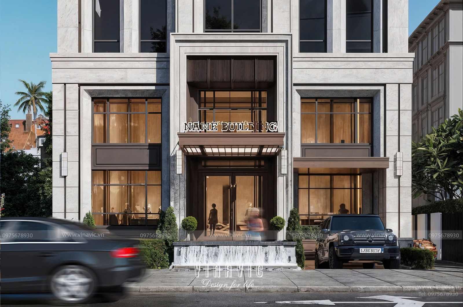 Thông tin dự án tòa nhà văn phòng kết hợp ở 9 tầng 1 tum DATM2337