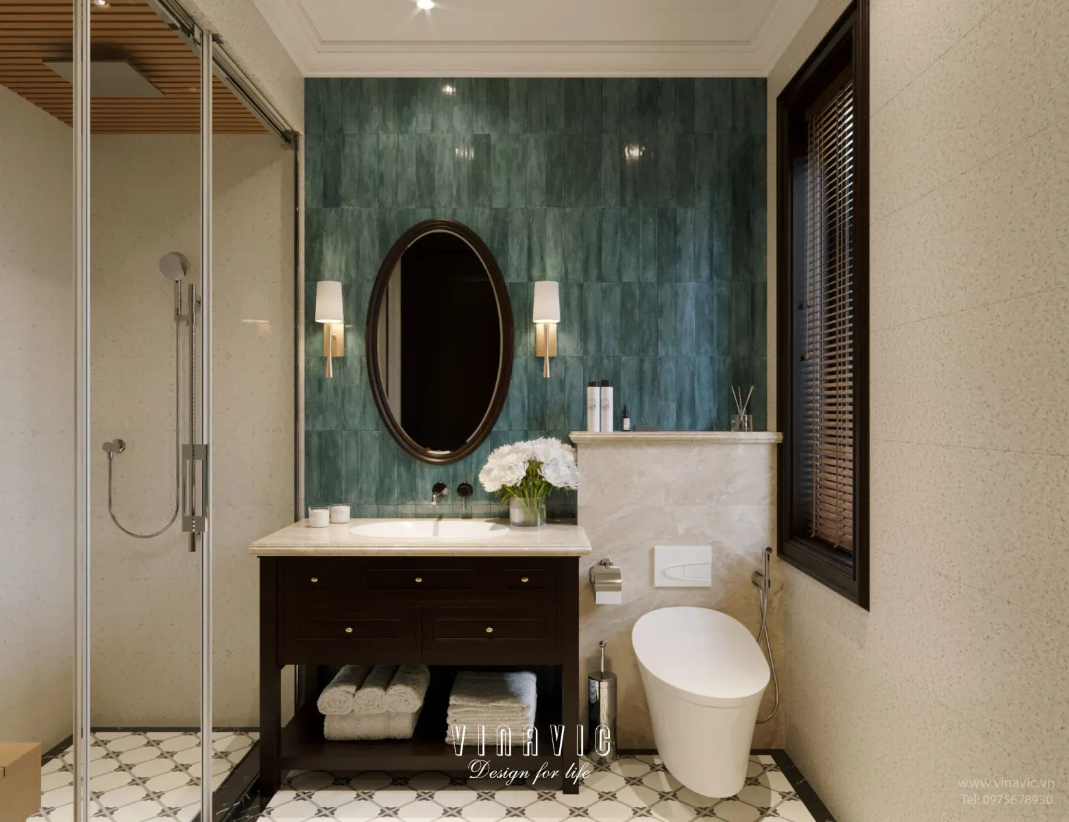 Chọn thiết bị có cùng tông màu, kiểu dáng đồng bộ và sử dụng ánh sáng vàng ấm