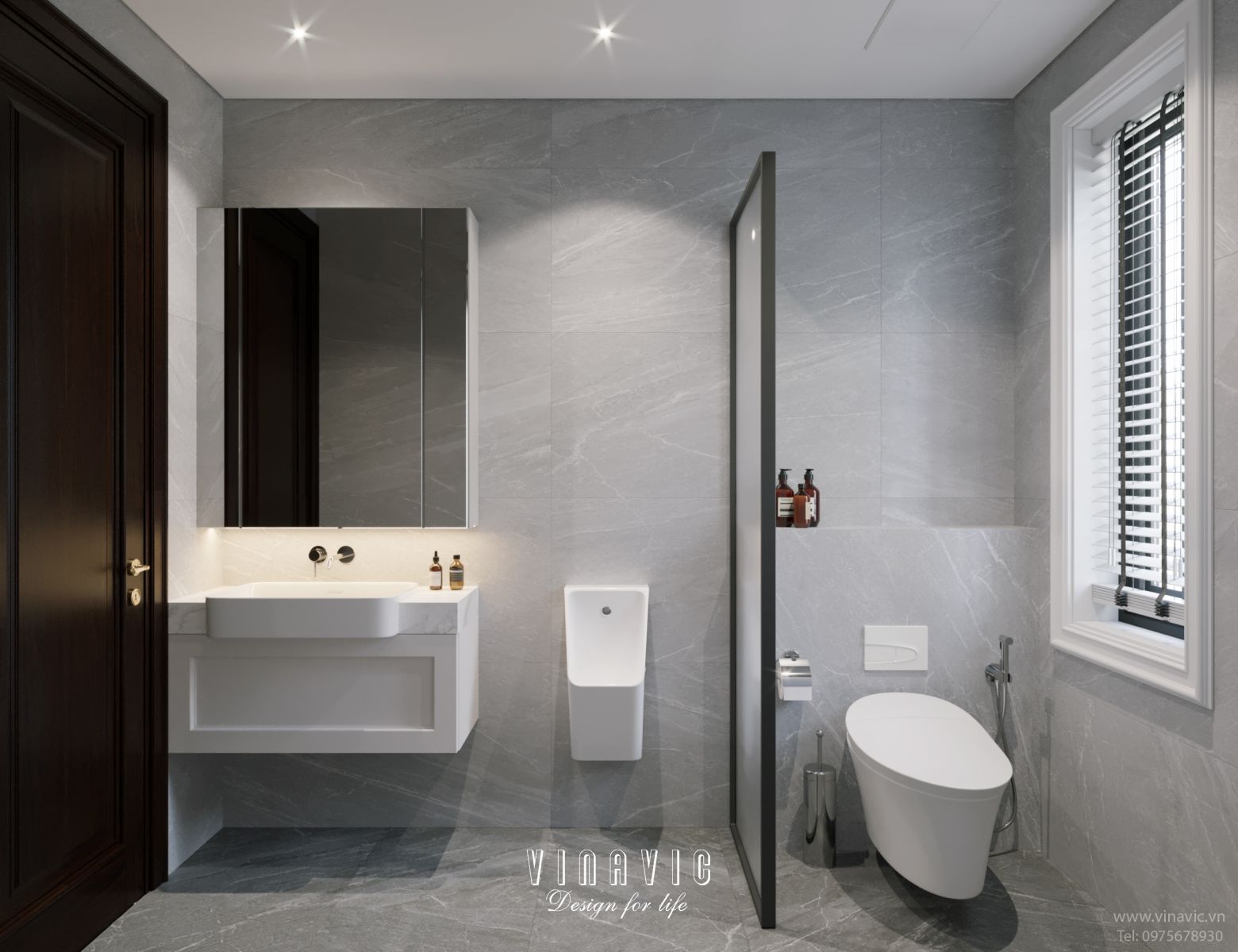 Thiết kế nội thất địa trung hải biệt thự 3 tầng 16x10m NT2334