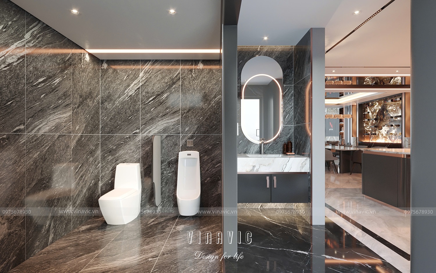 Mẫu Thiết Kế Nội Thất Luxury Modern Sang Trọng NT2347