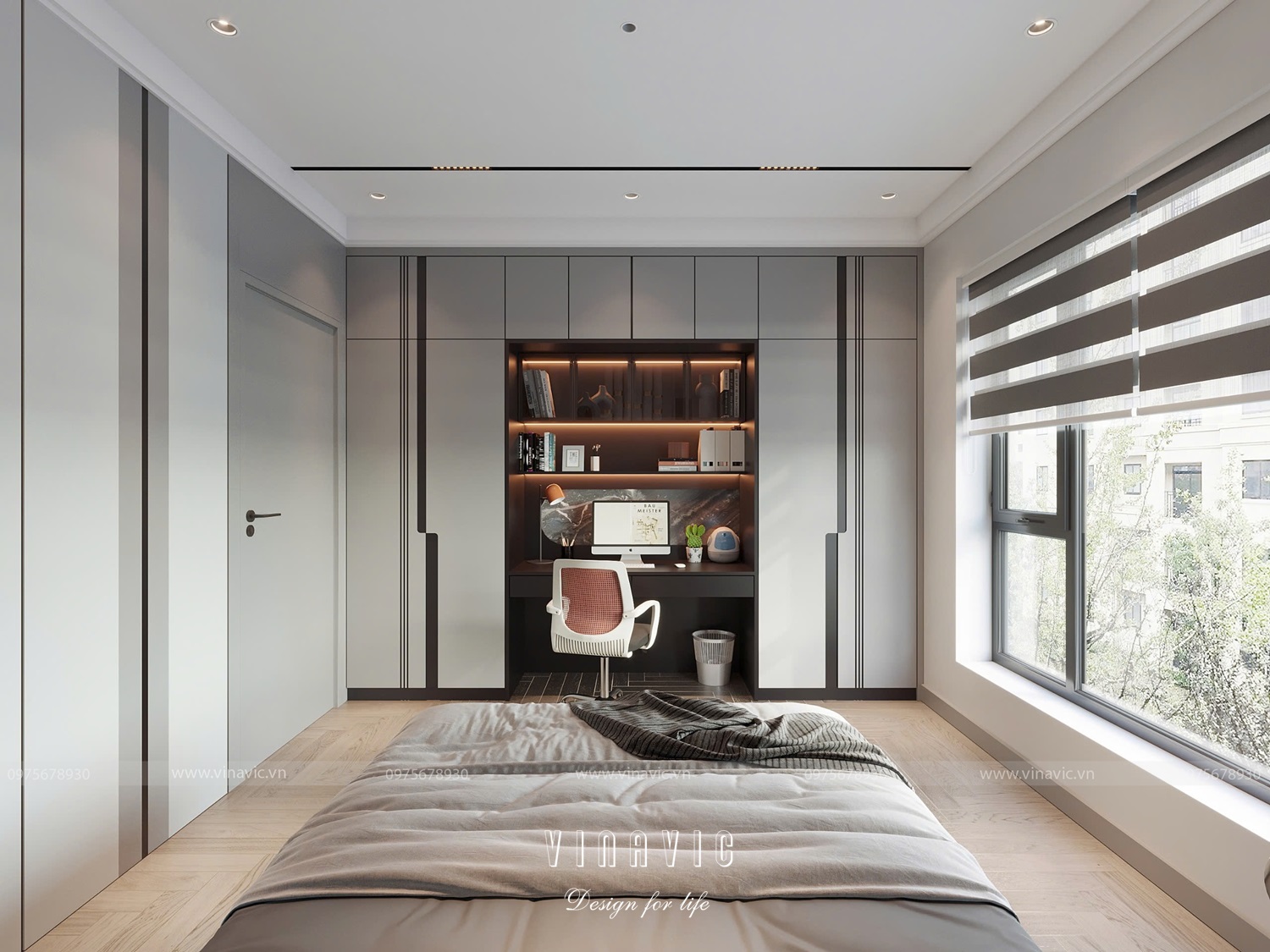 Mẫu Thiết Kế Nội Thất Luxury Modern Sang Trọng NT2347