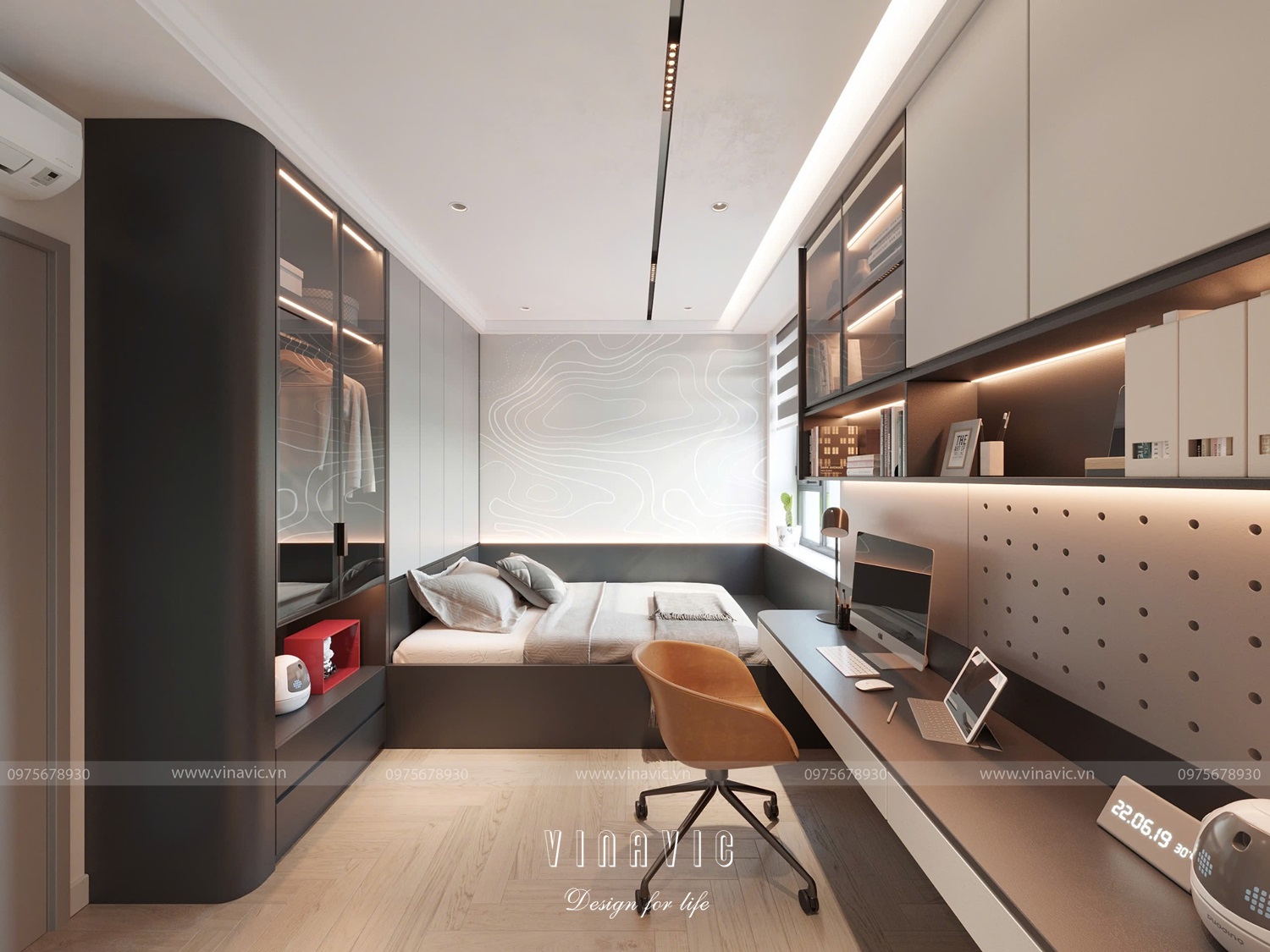 Mẫu Thiết Kế Nội Thất Luxury Modern Sang Trọng NT2347