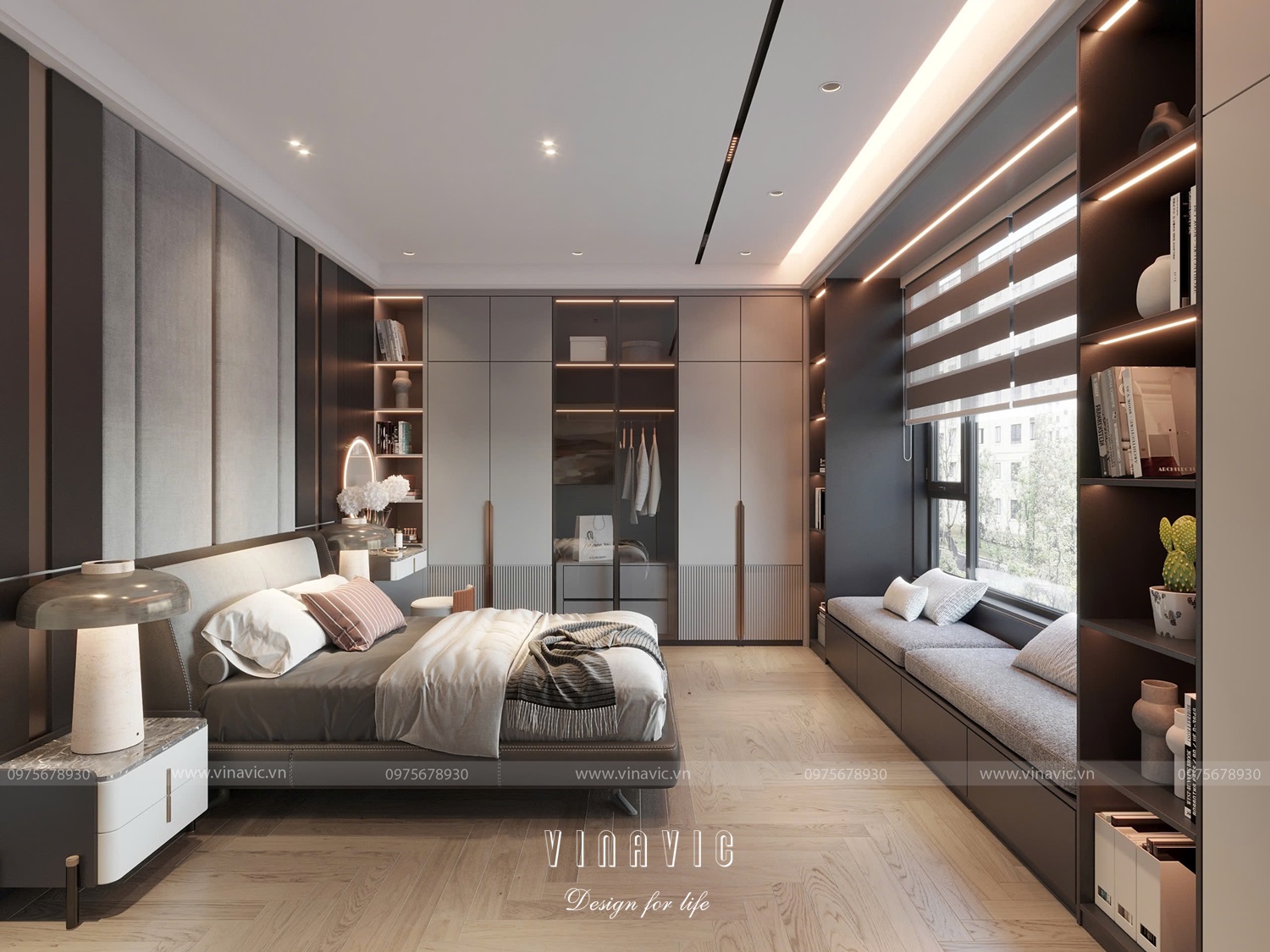 Mẫu Thiết Kế Nội Thất Luxury Modern Sang Trọng NT2347