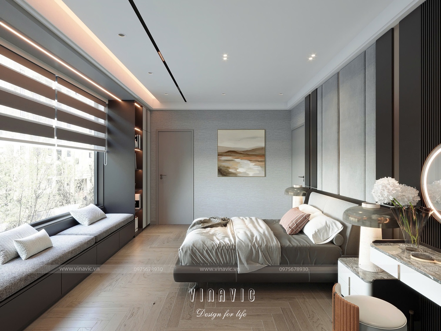 Mẫu Thiết Kế Nội Thất Luxury Modern Sang Trọng NT2347