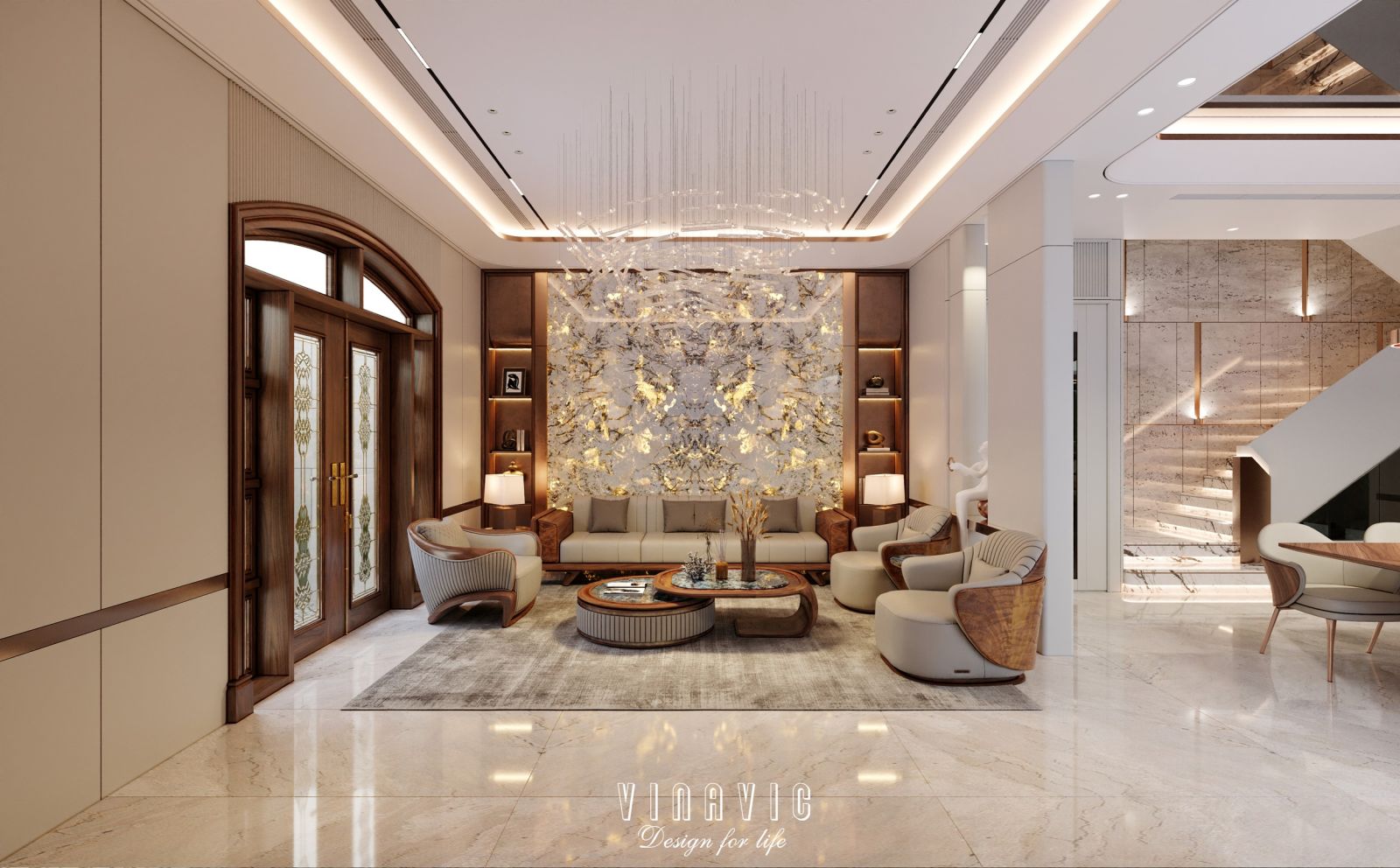 Mẫu thiết kế nội thất Vinhomes Ocean Park (CĐT Mr Tuấn - Hà Nội) NT2348