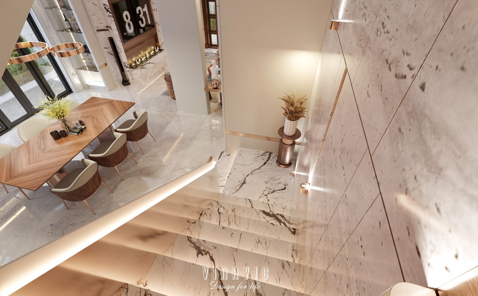 Mẫu thiết kế nội thất Vinhomes Ocean Park (CĐT Mr Tuấn - Hà Nội) NT2348