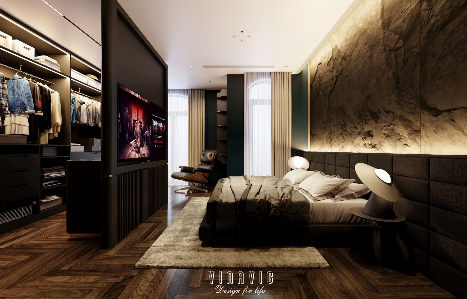 Mẫu thiết kế nội thất Vinhomes Ocean Park (CĐT Mr Tuấn - Hà Nội) NT2348