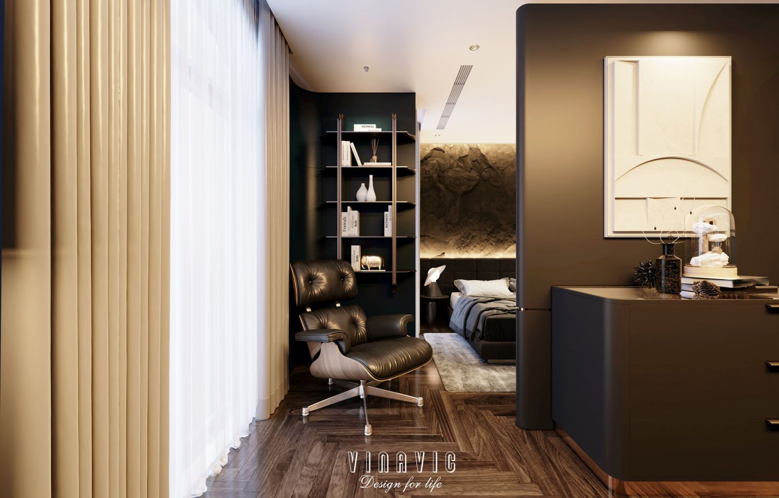 Mẫu thiết kế nội thất Vinhomes Ocean Park (CĐT Mr Tuấn - Hà Nội) NT2348