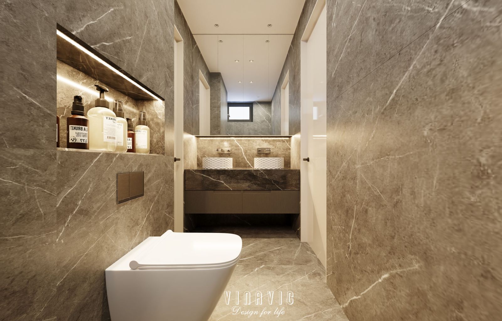 Mẫu thiết kế nội thất Vinhomes Ocean Park (CĐT Mr Tuấn - Hà Nội) NT2348