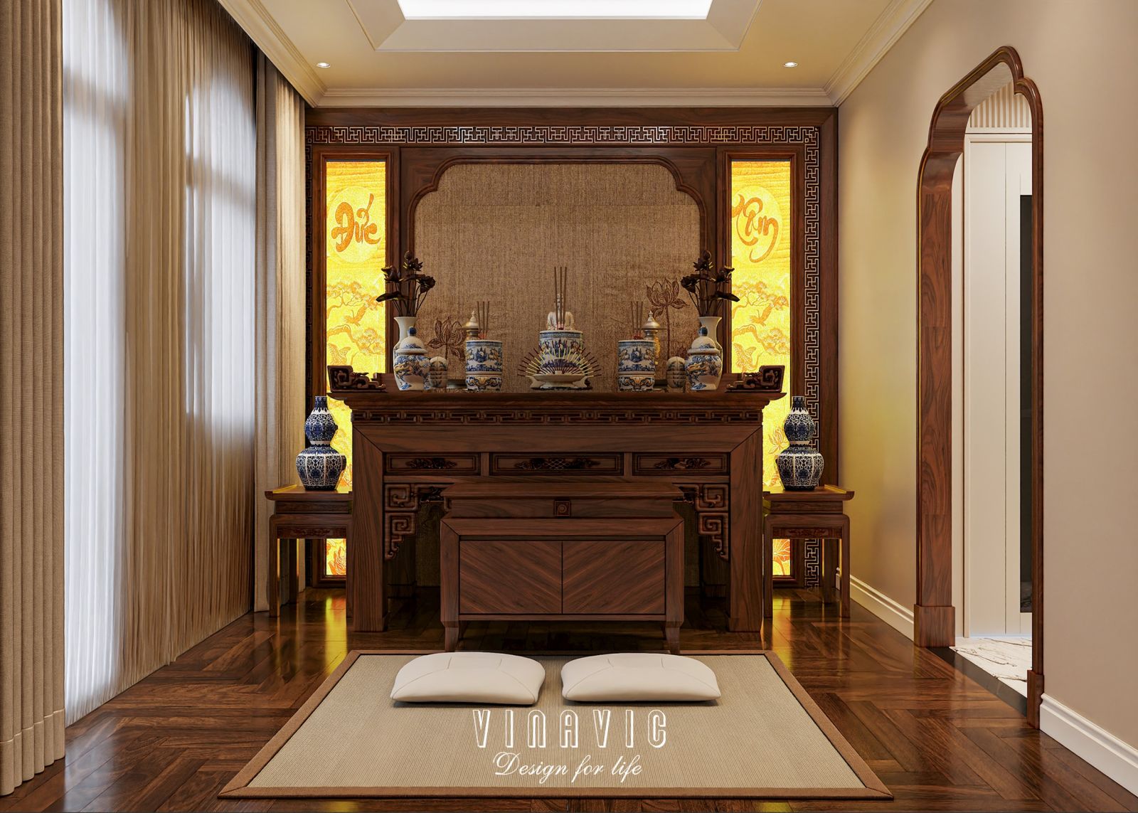 Mẫu thiết kế nội thất Vinhomes Ocean Park (CĐT Mr Tuấn - Hà Nội) NT2348