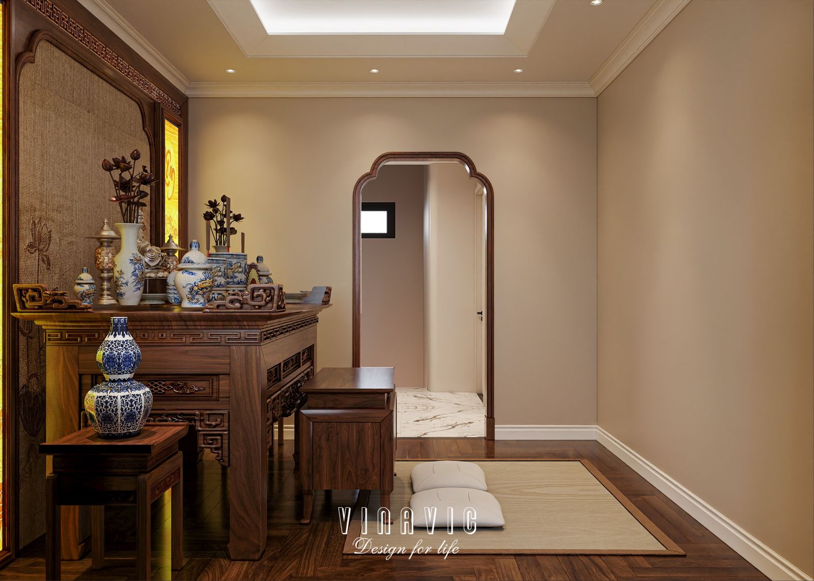 Mẫu thiết kế nội thất Vinhomes Ocean Park (CĐT Mr Tuấn - Hà Nội) NT2348