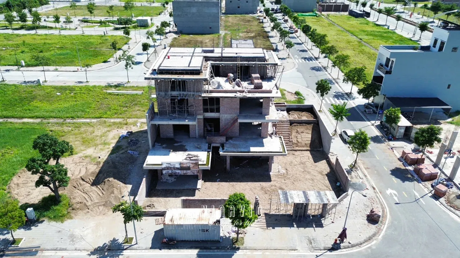 Hướng dẫn tính diện tích thi công tầng lầu