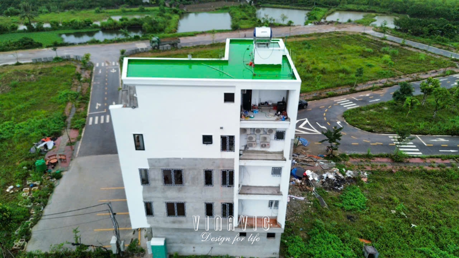 Thi công biệt thự 4 tầng 1 tum hiện đại 240m2 (CĐT: Mr Đại - Hưng Yên) BT2255