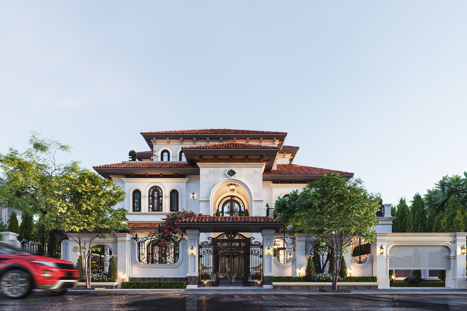 Ưu điểm của việc kết hợp tiểu cảnh trong sân vườn TCSV2006