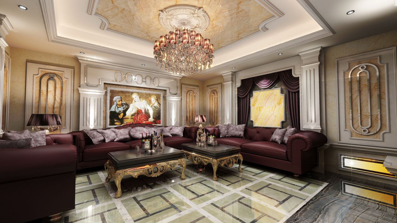 Thiết kế phòng karaoke cổ điển