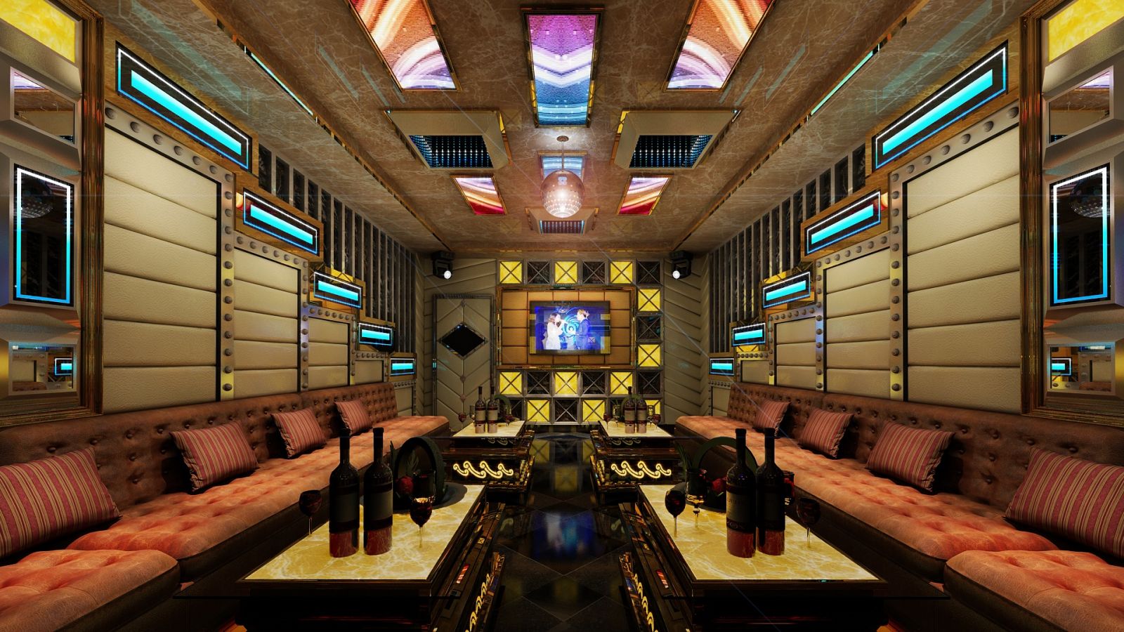 Thiết kế phòng karaoke nhà phố