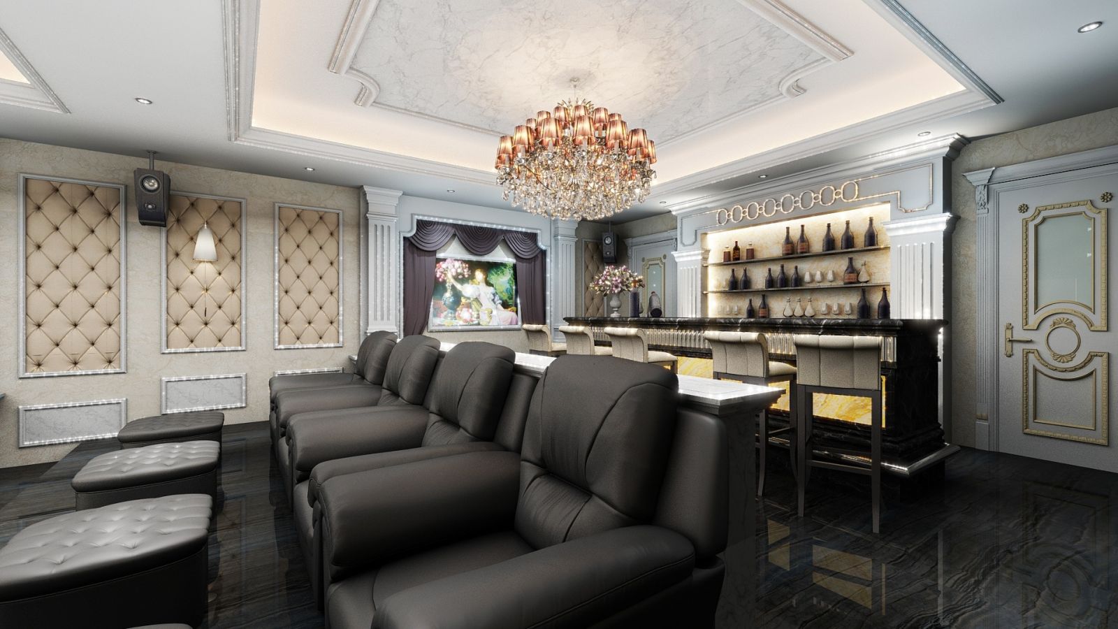 Thiết kế phòng karaoke giá rẻ