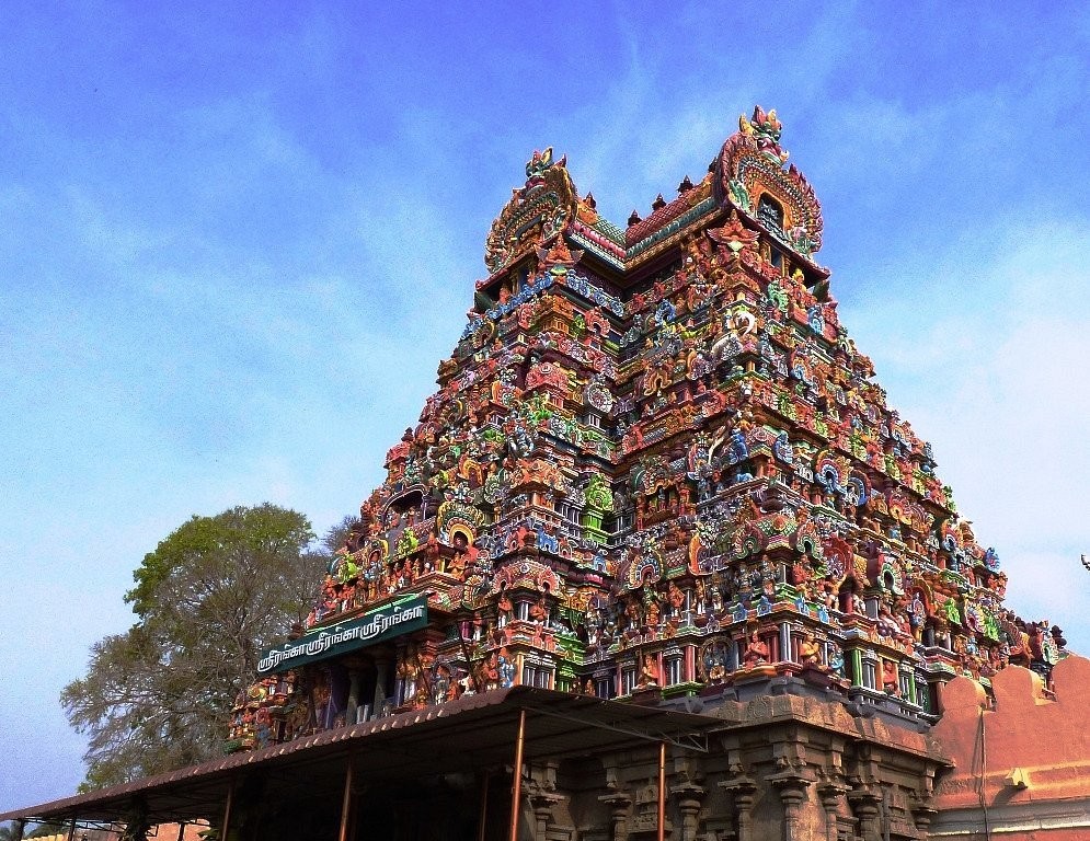 Kiến trúc ấn độ cổ đại đền Sri Ranganathaswamy