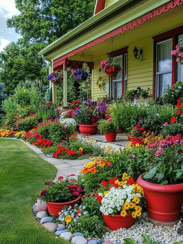 Nơi mỗi bông hoa đều kể câu chuyện của tổ ấm