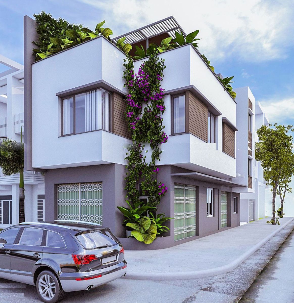 Biệt thự 2 tầng 2 mặt tiền kinh doanh