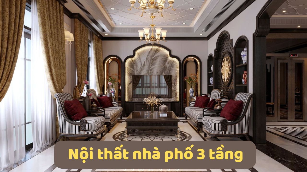 Không gian 3 tầng bừng sáng nhờ thiết kế nội thất tinh tế