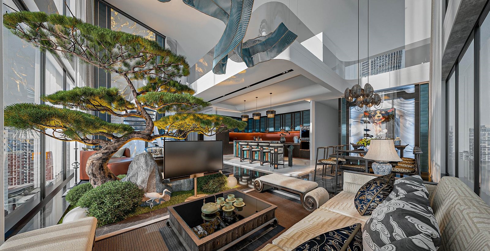 Bố trí các loại cây phong thủy hợp mệnh Hỏa như: cây kim tiền, cây kim ngân, cây trầu bà đế vương đỏ, cây phú quý