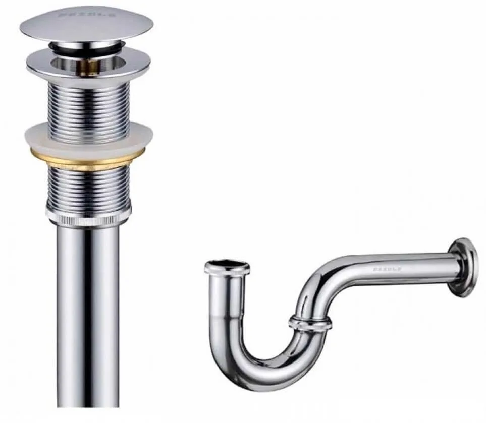 Sơ đồ cấu tạo và nguyên lý hoạt động của xi-phông chữ P chuẩn kỹ thuật, giúp ngăn mùi hôi