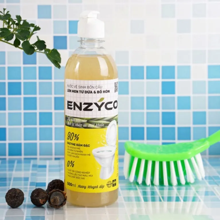 Dùng Enzyme Sinh học hoặc Vi sinh vật Phân hủy 