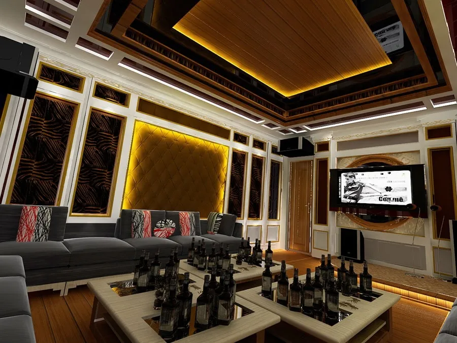 Thiết Kế Phòng Karaoke Gia Đình Phân Khúc Tiết Kiệm