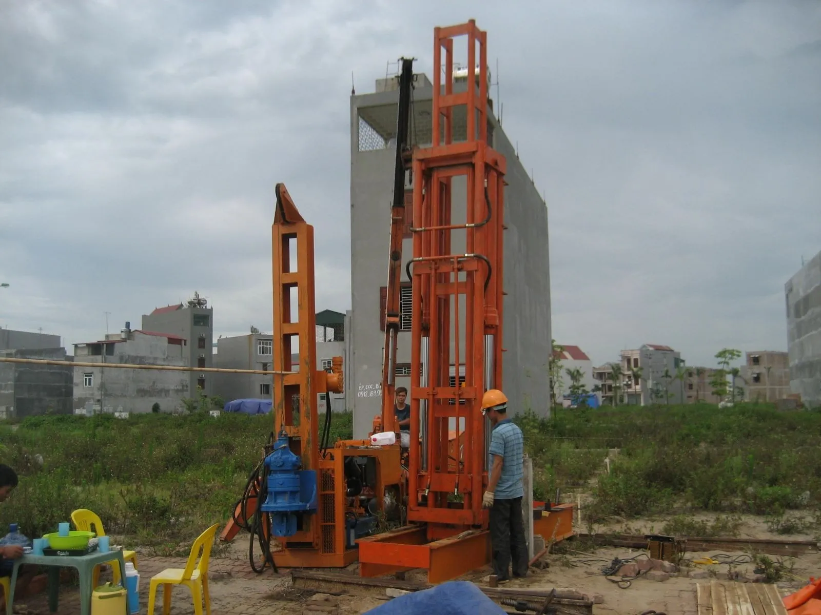 Ép cọc thử để LỰA CHỌN phương án thi công tối ưu