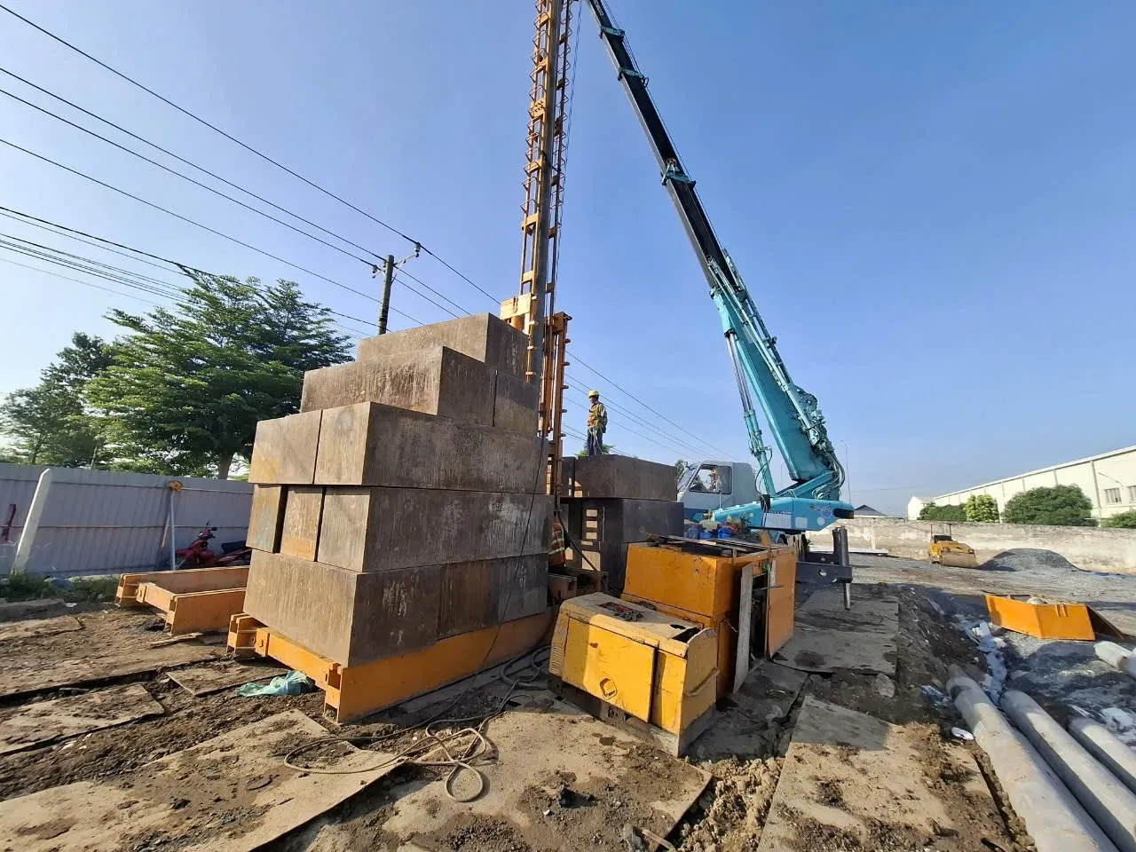 Kiểm chứng chất lượng cọc bê tông