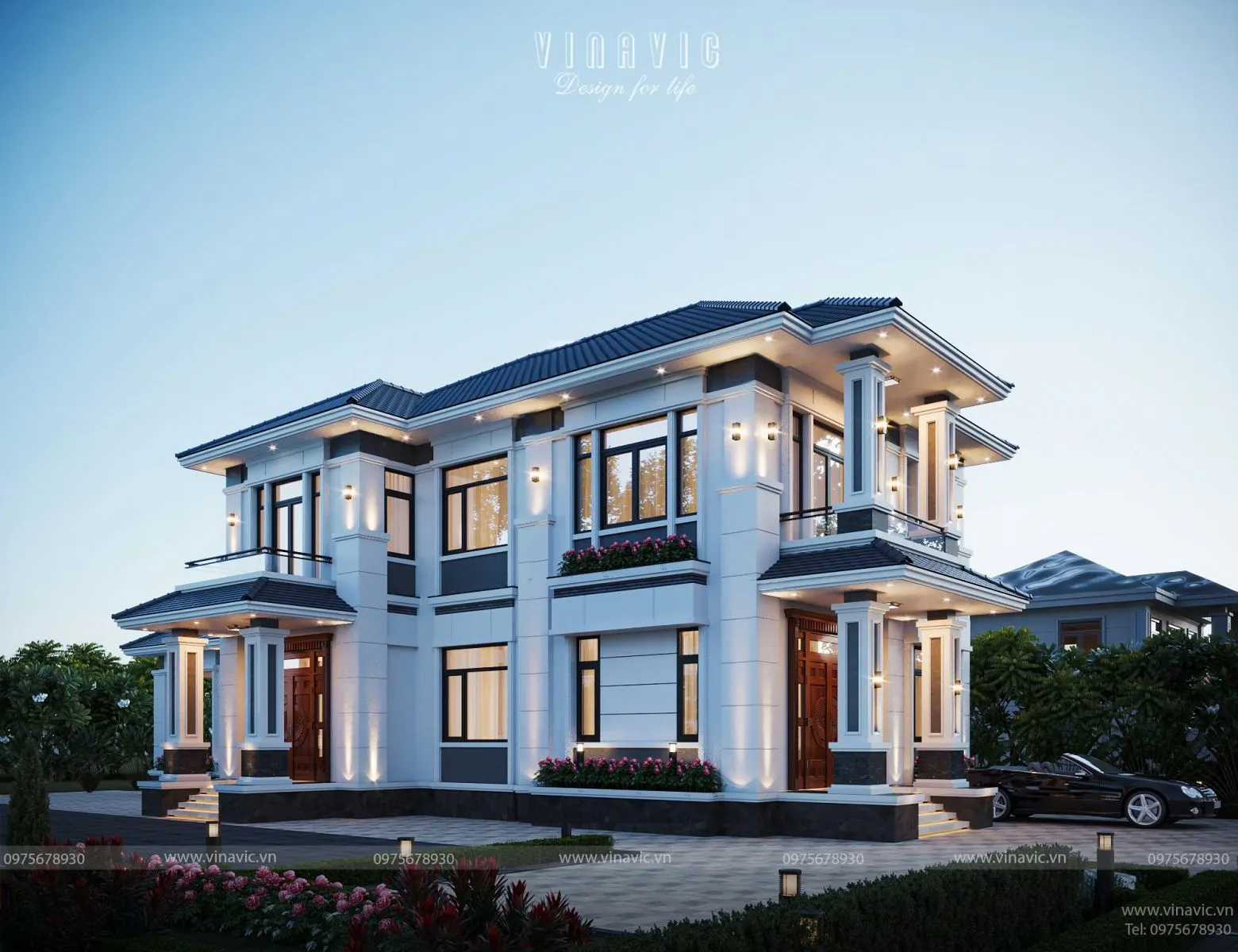 Dự toán chi phí xây dựng nhà ống 2 tầng 4.5 x15m năm 2026