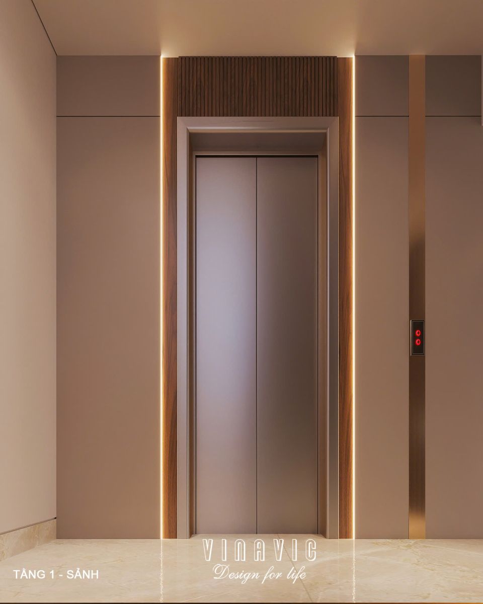 Phối cảnh nội thất 3D Sảnh các Tầng