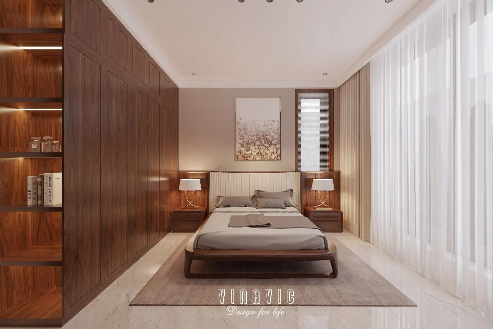 Thiết kế nội thất nhà 3 tầng tối giản