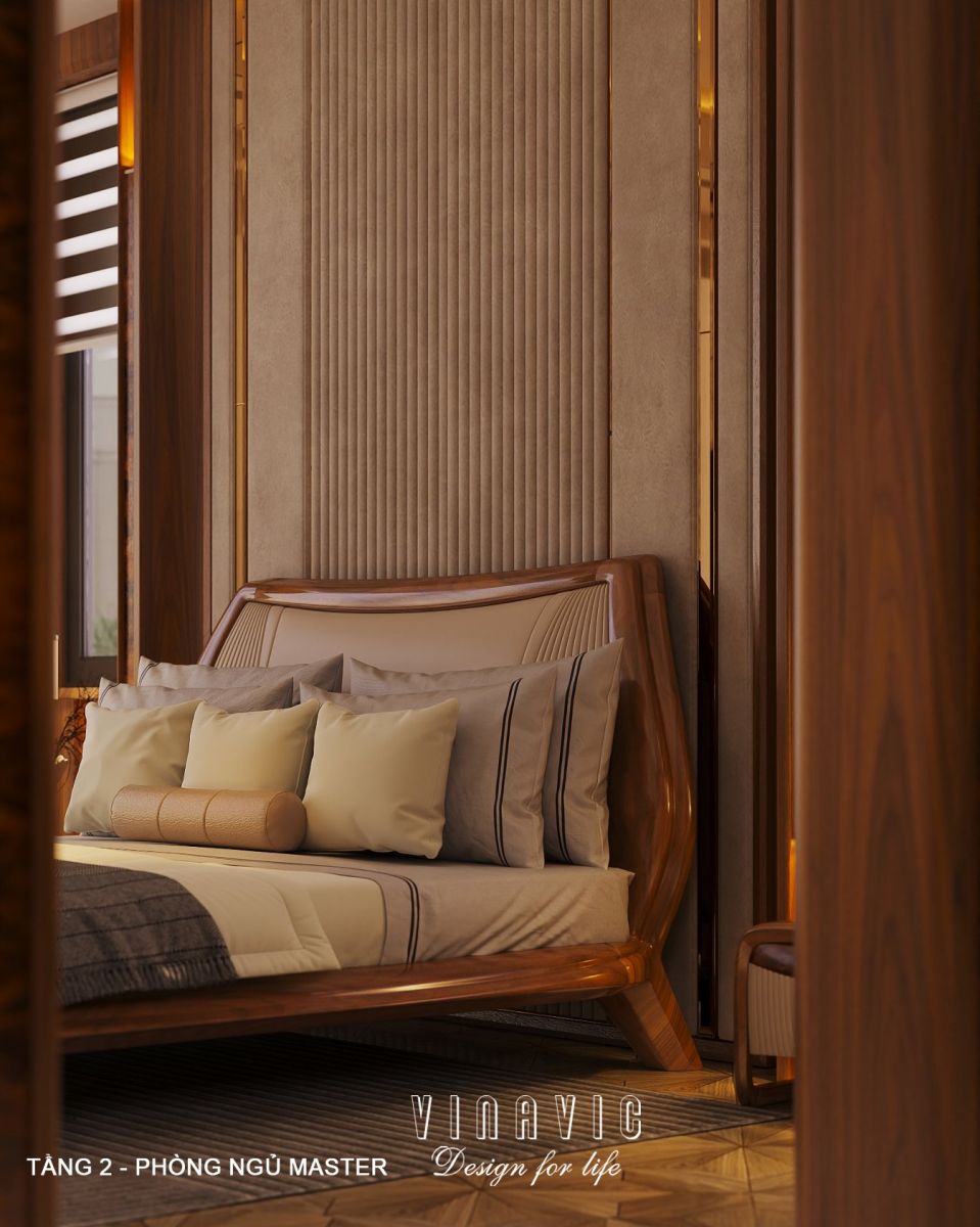 Nội thất biệt thự hiện đại 3 tầng 18x18m NT2355