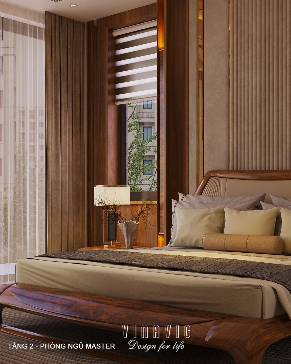 Nội thất biệt thự hiện đại 3 tầng 18x18m NT2355