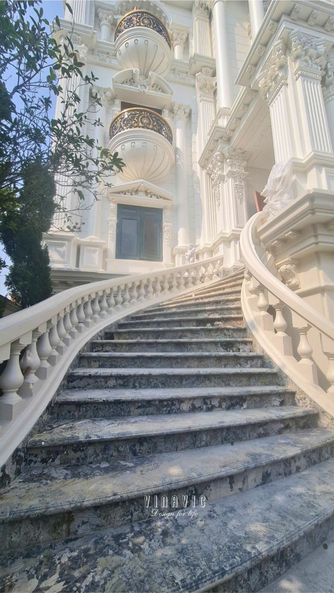 Thi công biệt thự Cổ Điển 4 tầng 264m2 (CĐT: Mr Ngọc- Thường Tín) TCBT2208