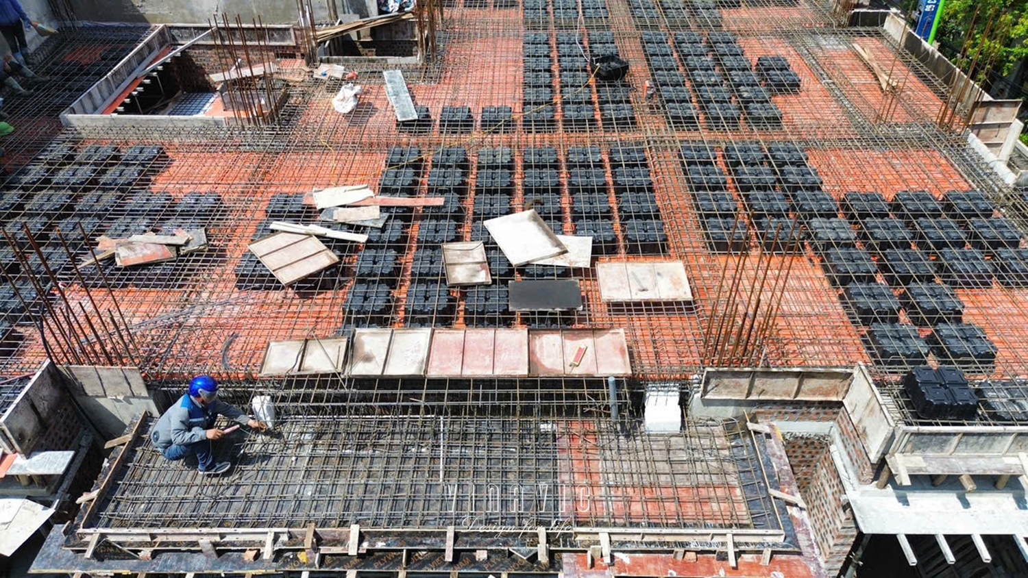 Thi công biệt thự phố 5 tầng hiện đại 2 mặt tiền đẳng cấp 275m2 TCBT2256