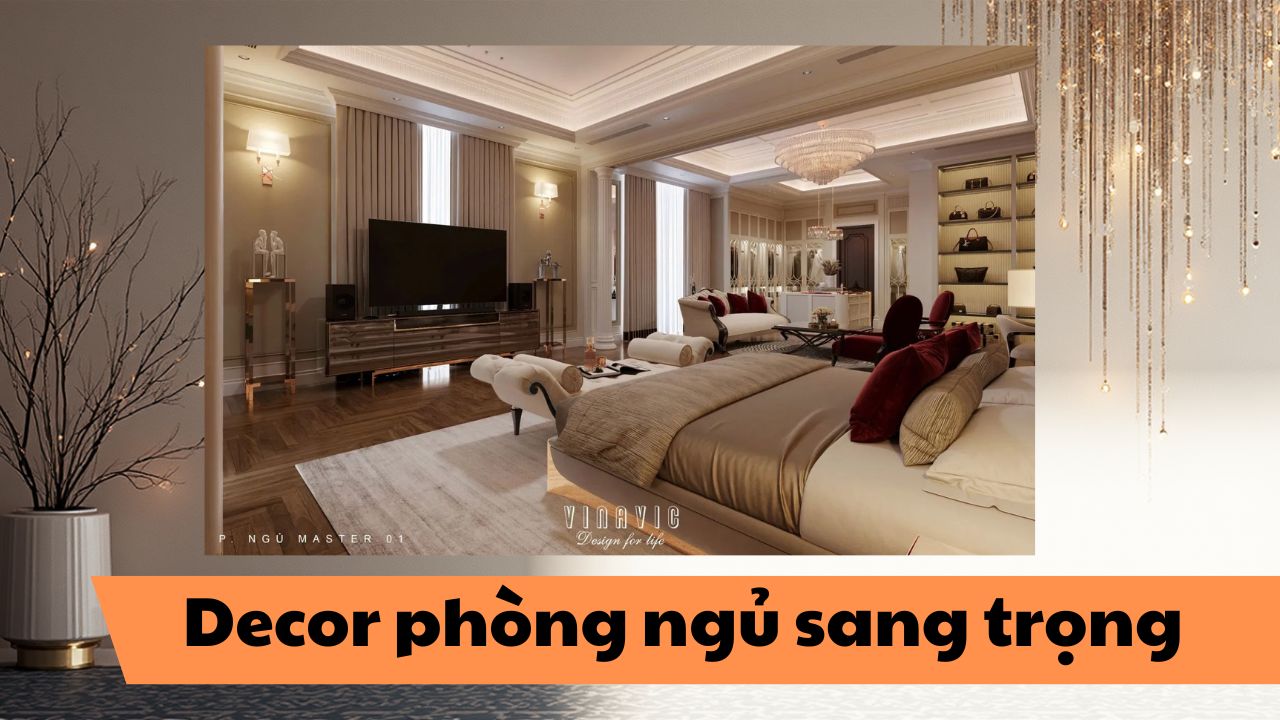 100+ Mẫu thiết kế nội thất phòng ngủ đẹp sang trọng vạn người mê