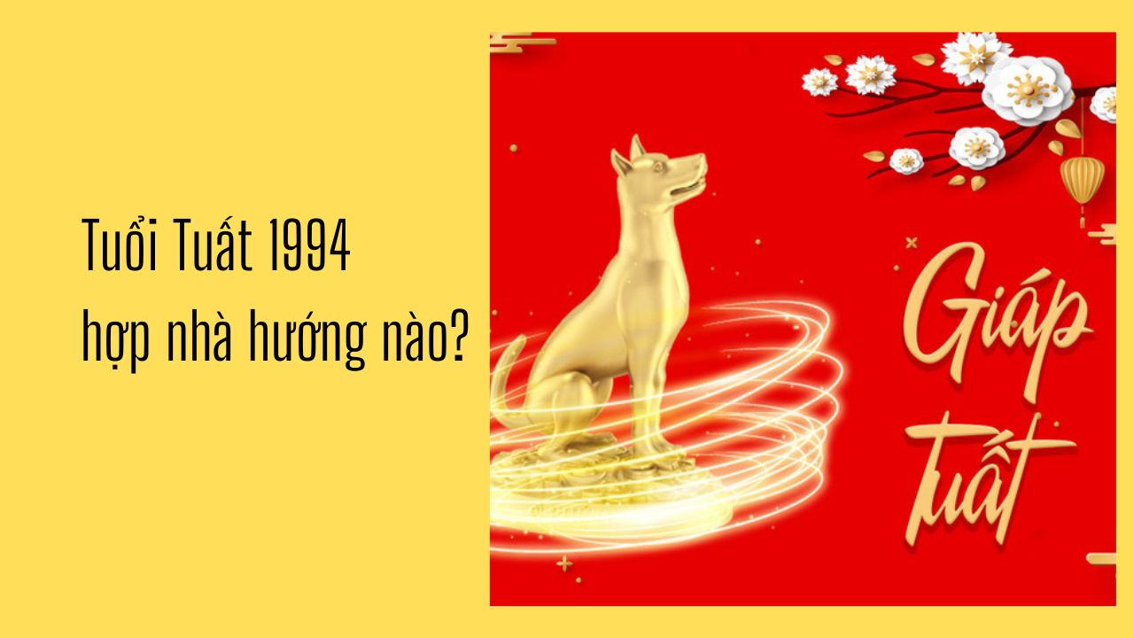 Giải đáp Nam, Nữ Tuổi Tuất 1994 hợp nhà hướng nào?