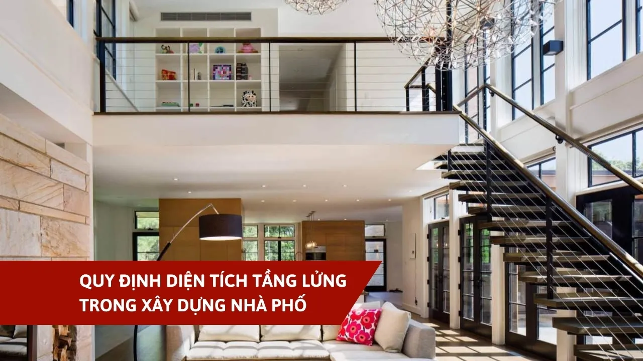 Thiết kế tầng lửng phù hợp với tổng thể công trình nhà ở